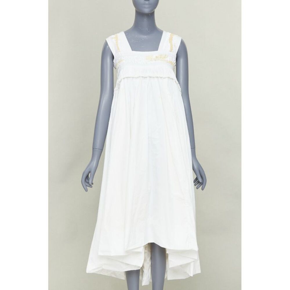 Dries Van Noten Sequin Mou Mou Midi Dress